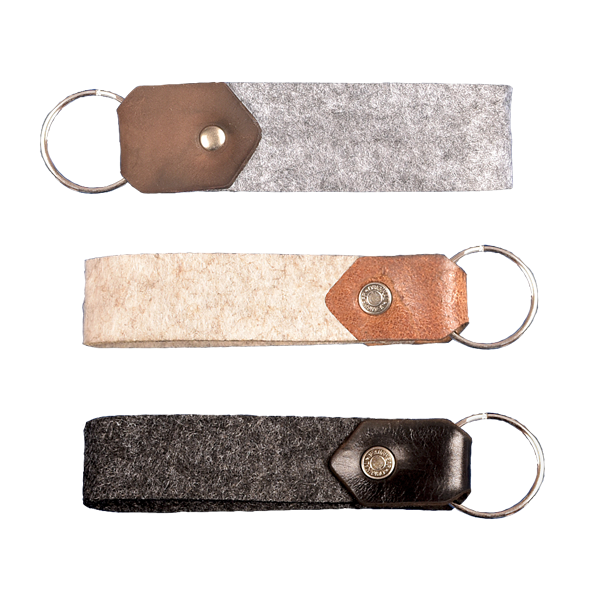 filz:schlüsselanhänger - Accessoires mit Logo