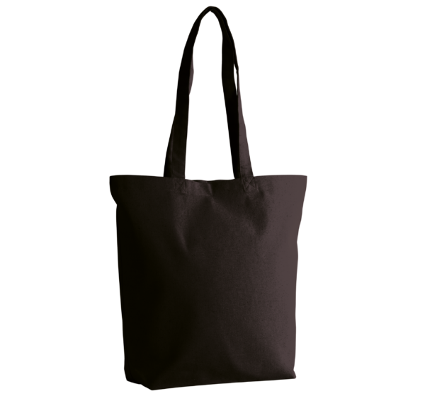 organic:klassischer Bio-Baumwoll Shopper - Shopper mit Logo