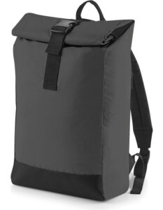 hi vis:reflektierender roll-top rucksack - Ansicht 4