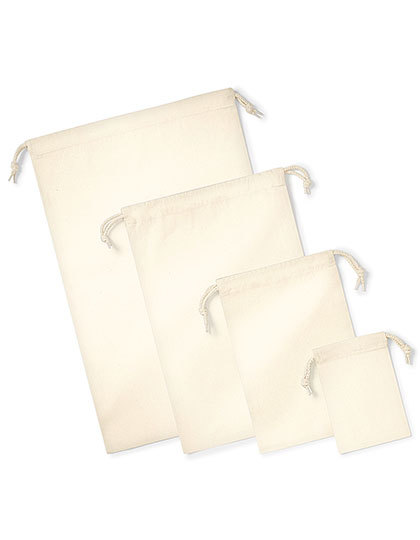 organic:premium cotton stuff bag M - Accessoires mit Logo