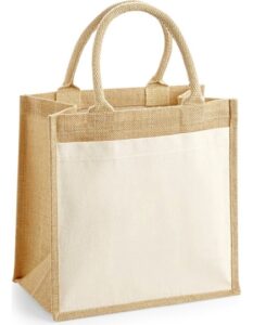 jute:cotton pocket midi bag - Ansicht 3