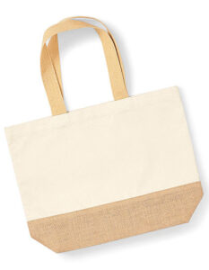 jute:canvas bag - Shopper mit Logo