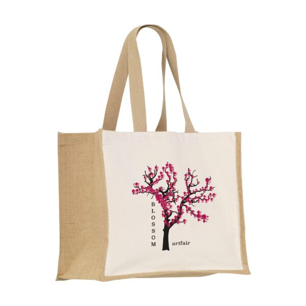 Jute Canvas Shopper (320 g/m²) Tasche - Shopper mit Logo