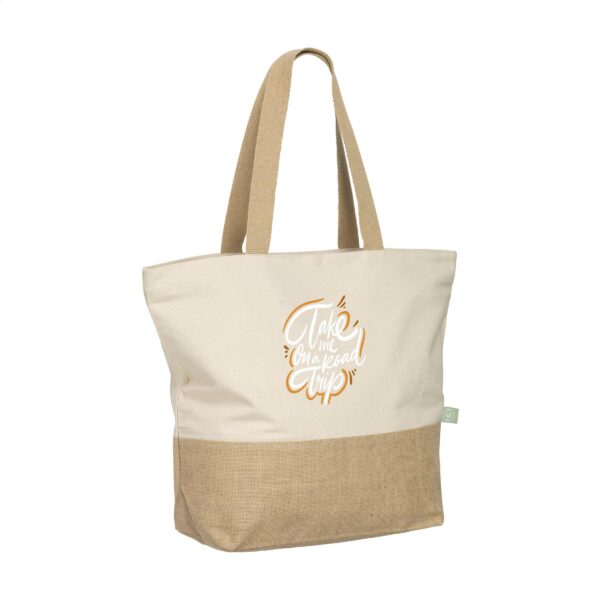 Cancun Beachbag Organic Cotton (320 g/m²) - Shopper mit Logo
