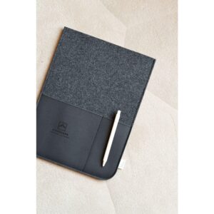 Recycled Felt & Apple Leather Laptop Sleeve 16" - Ansicht 11