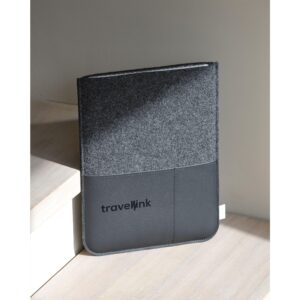 Recycled Felt & Apple Leather Laptop Sleeve 16" - Ansicht 12