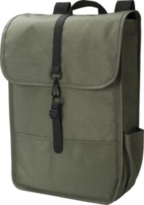 rPET Polyester (300D) Rucksack mit Lasche Lyric - Rucksäcke mit Logo