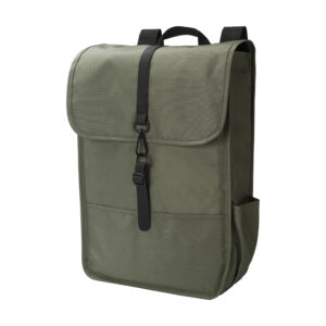 rPET Polyester (300D) Rucksack mit Lasche Lyric - Rucksäcke mit Logo