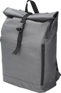 rPET-Polyester (600D) Rucksack mit Rollverschluss Evie - Rucksäcke mit Logo