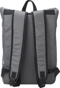 rPET-Polyester (600D) Rucksack mit Rollverschluss Evie - Ansicht 4