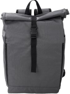 rPET-Polyester (600D) Rucksack mit Rollverschluss Evie - Ansicht 7