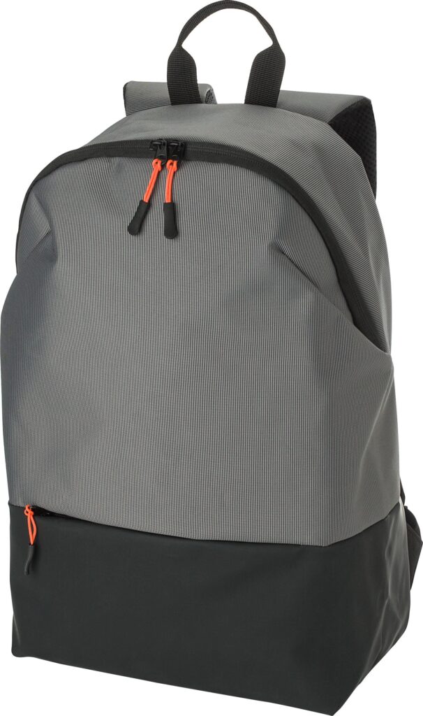 500D Zweifarbiger Rucksack Indigo - Rucksäcke mit Logo