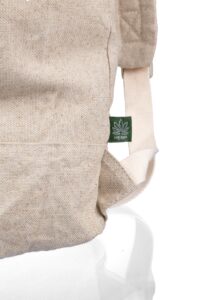 Hanf (280 gr/m2) Rolltop Rucksack Margarete - Ansicht 4