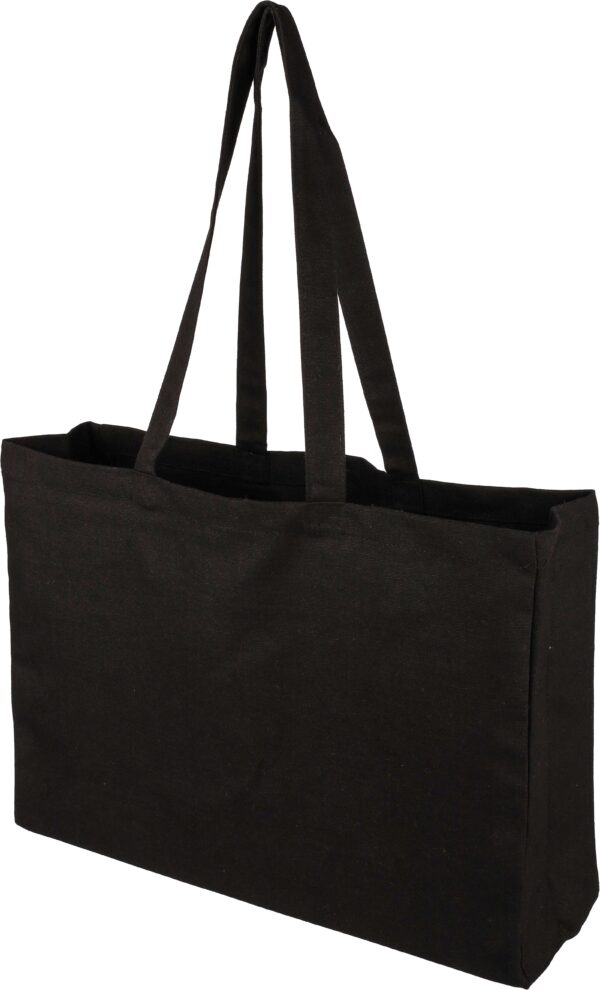 Einkaufstasche Baumwolle (280 g/m²) Hugh - Shopper mit Logo