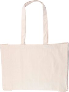 Einkaufstasche Baumwolle (220 g/m²) Imogen - Shopper mit Logo