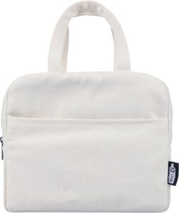 Kühltasche aus recyceltem Poly-Baumwollgewebe (330 g/m2) Elowen - Ansicht 3