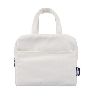 Kühltasche aus recyceltem Poly-Baumwollgewebe (330 g/m2) Elowen - Ansicht 3