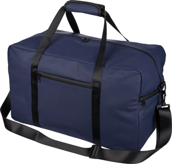 Recycelte PU-Reisetasche Mirae - Sport & Weekender mit Logo