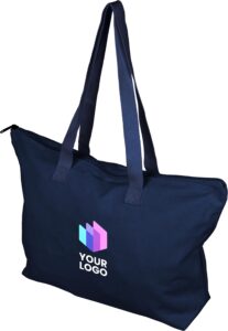 Tragetasche aus recyceltem Polycotton (330 g/m2) Malina - Ansicht 4
