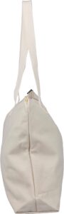 Tragetasche aus recyceltem Polycotton (330 g/m2) Malina - Ansicht 5