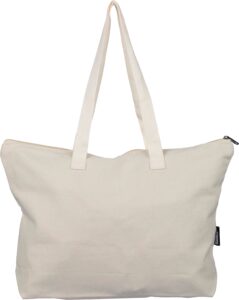 Tragetasche aus recyceltem Polycotton (330 g/m2) Malina - Ansicht 6