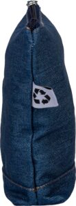 Kosmetiktasche aus recyceltem Denim Orin - Ansicht 4