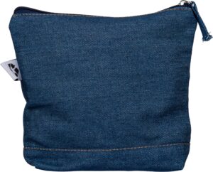 Kosmetiktasche aus recyceltem Denim Orin - Ansicht 5