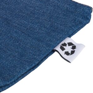 Kosmetiktasche aus recyceltem Denim Orin - Ansicht 7