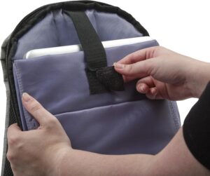 Diebstahlsicherer Rucksack aus Polyester Cruz - Ansicht 10