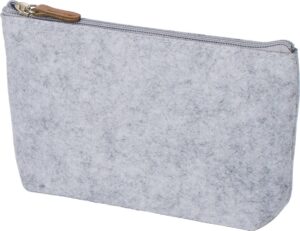 rPET-Filz-Kosmetiktasche Lucy - Etuis & Kulturtaschen mit Logo