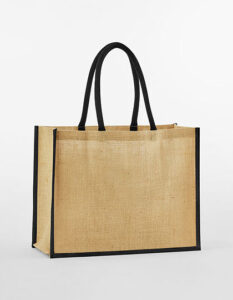 Natural Starched Jute Classic Shopper - Ansicht 3