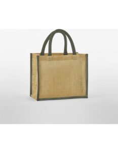 Natural Starched Jute Midi Bag - Ansicht 7