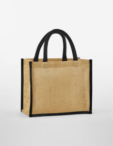 Natural Starched Jute Midi Bag - Ansicht 2