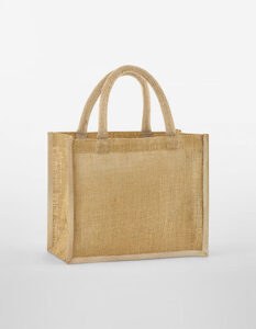 Natural Starched Jute Midi Bag - Ansicht 3