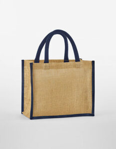 Natural Starched Jute Midi Bag - Ansicht 4