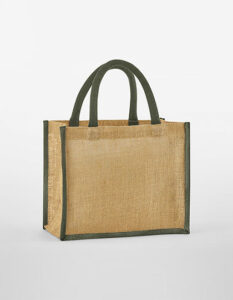 Natural Starched Jute Midi Bag - Ansicht 5
