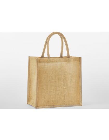 Natural Starched Jute Mini Gift Bag - Ansicht 5