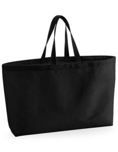 Oversized Canvas Bag - Shopper mit Logo