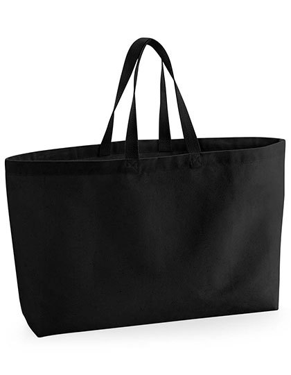 Oversized Canvas Bag - Shopper mit Logo