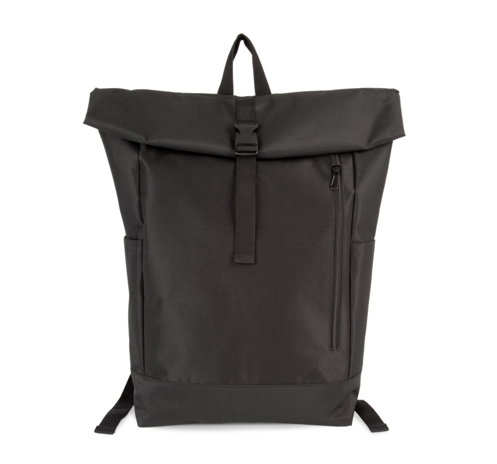Lässiger Rucksack mit Roll-Top - Rucksäcke mit Logo
