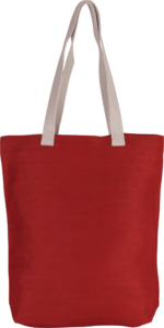 Shoppingtasche aus Jute-Baumwollmischgewebe - Ansicht 2