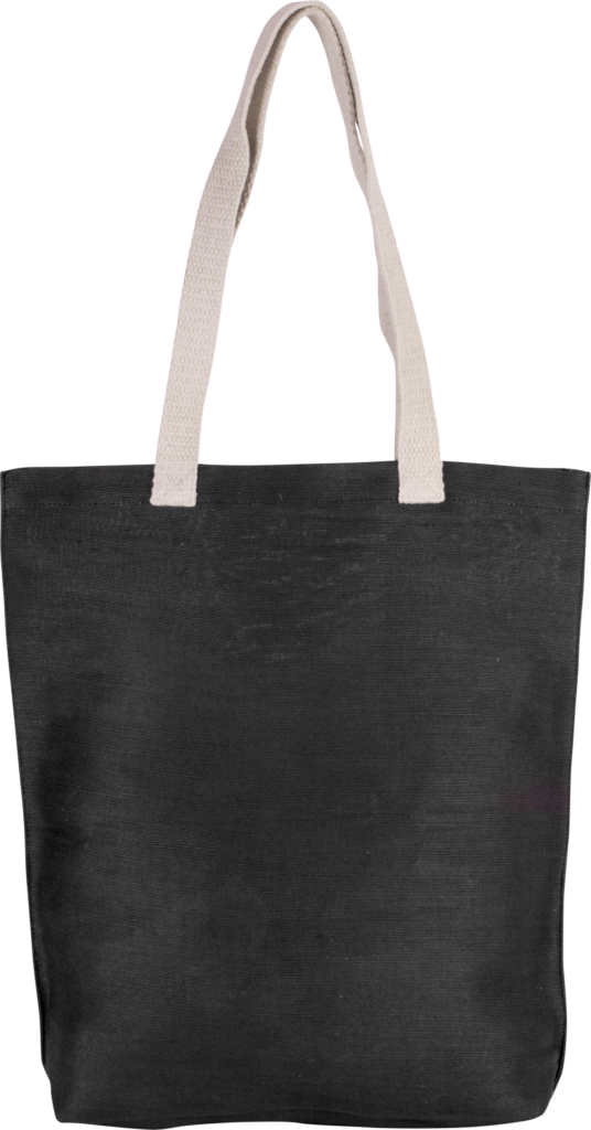 Shoppingtasche aus Jute-Baumwollmischgewebe