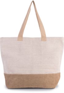 Shopping-Beuteltasche mit rustikalem Look - Ansicht 2