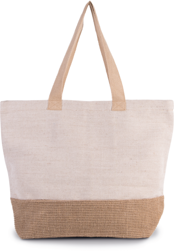 Shopping-Beuteltasche mit rustikalem Look - Ansicht 2