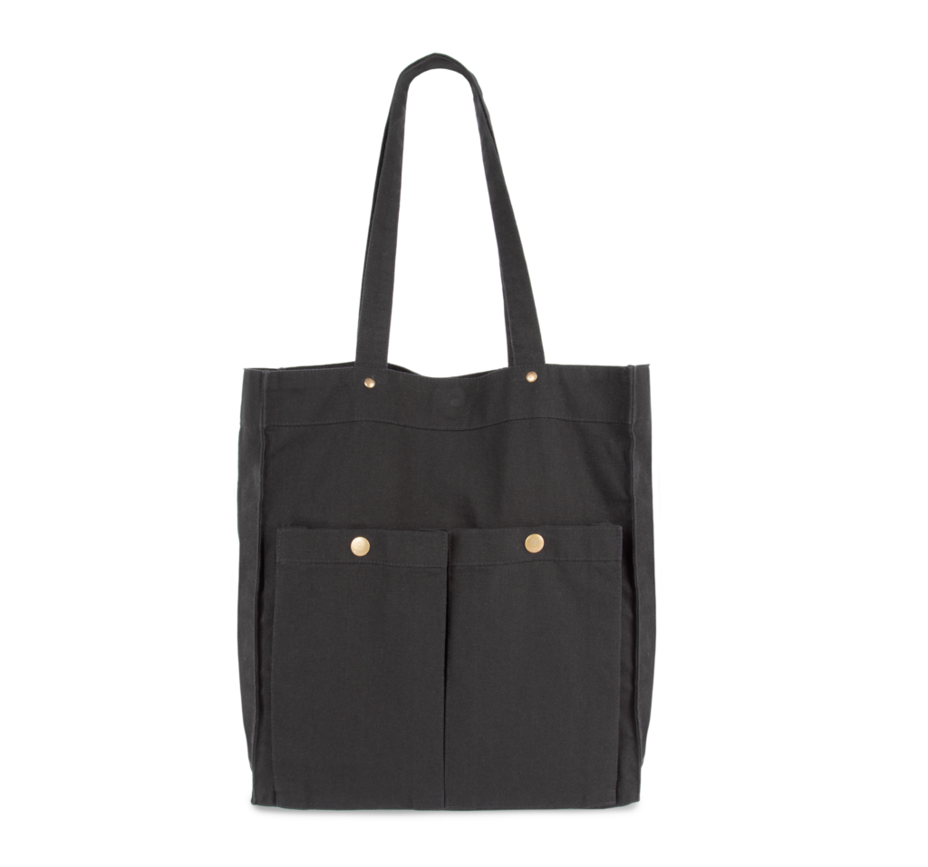 Handtasche mit doppelter Fronttasche