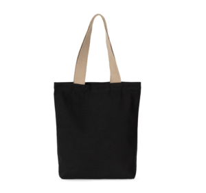 Recycelte Shoppingtasche mit flachem Boden - Shopper mit Logo