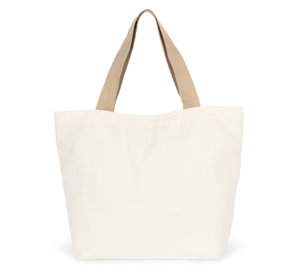 Große Shoppingtasche mit flachem Boden - Ansicht 3