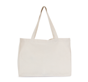 Große Shopping-Tasche aus Baumwoll-Canvas - Ansicht 3