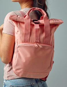 Recycled Mini Twin Handle Roll-Top Backpack - Ansicht 7