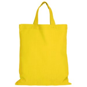 cotton:MIDI Baumwolltasche, Farbe Gelb